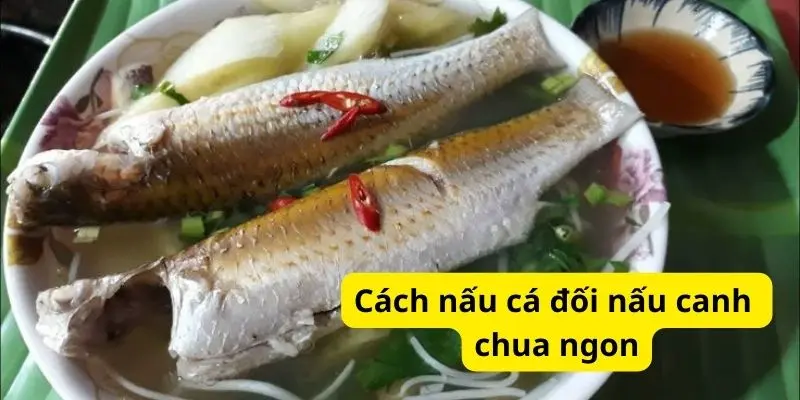 Cách nấu cá đối nấu canh chua ngon