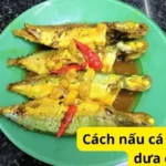 Cách nấu cá bạc má kho dưa chua